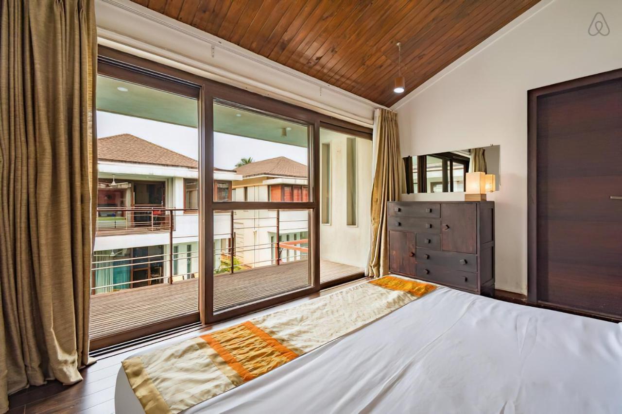 Ochre Villa- Luxury Property In Assagaon / Vagator Exterior foto